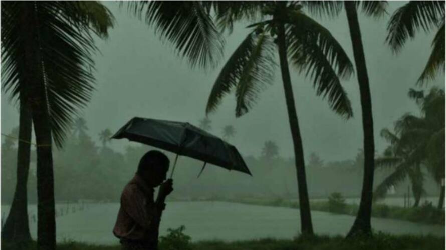 Chance of rain in the state today and tomorrow Chance of rain in the state today and tomorrow