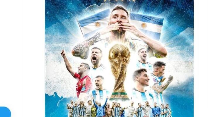 FIFA World Cup 2022 final : Argentina as FIFA World Cup-2022 Champion FIFA World Cup 2022 final : Argentina as FIFA World Cup-2022 Champion