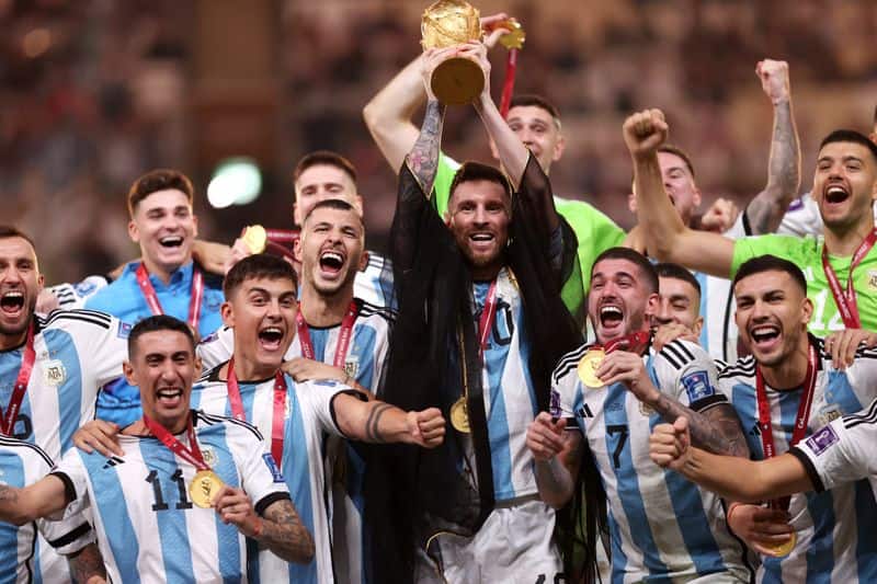 football Millions of Messi fans in India rejoice Argentina's World Cup 2022 win; PM Modi congratulates champions snt