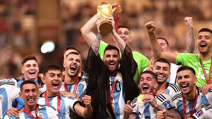 FIFA World Cup Final 2022 Argentina Beat France in penalties and won World cup for third time Lionel Messi Qatar san FIFA World Cup Final 2022 Argentina Beat France in penalties and won World cup for third time Lionel Messi Qatar san