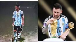 Travel Aficionado Jose Miguel Polanco prediction seven years ago that Argentina will win the World Cup with Lionel Messi kvn