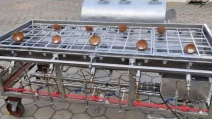 A mobile electric cremation has been launched in Erode, a first in Tamil Nadu. A mobile electric cremation has been launched in Erode, a first in Tamil Nadu.