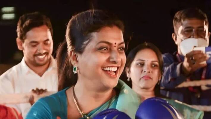 minister rk roja counter to tdp mla nandamuri balakrishna minister rk roja counter to tdp mla nandamuri balakrishna