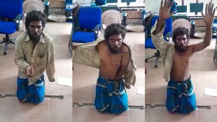 Fake beggar arrested in Marayur Fake beggar arrested in Marayur