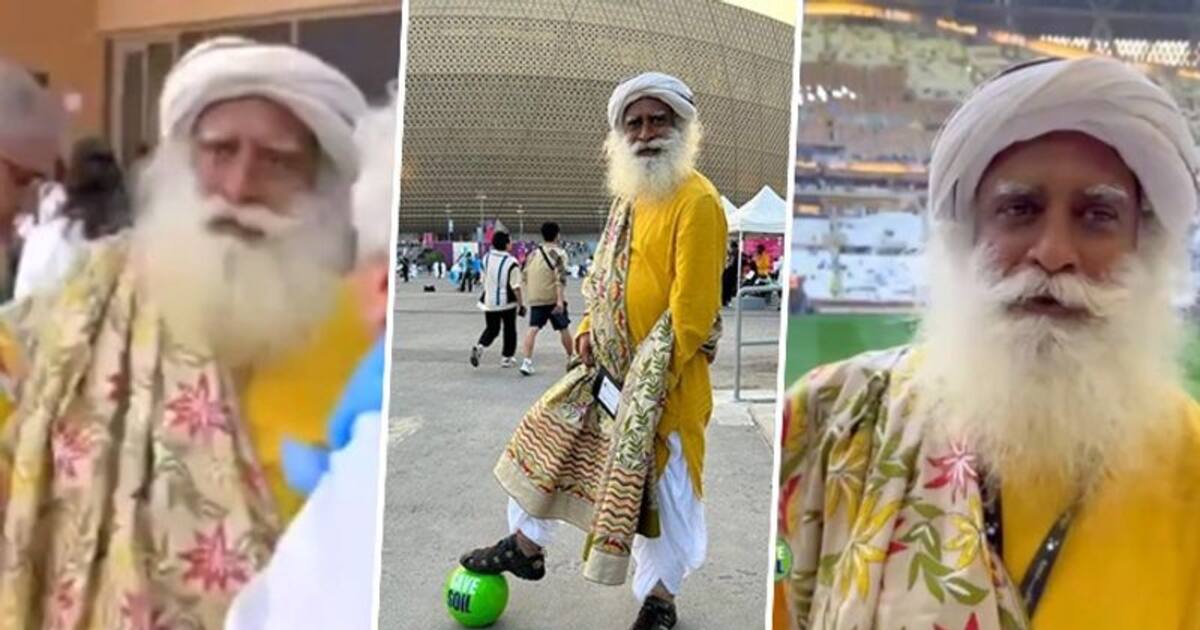 Sadhguru cheers fitting finale between Argentina and France at World