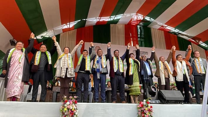 Another shock for Congress in Meghalaya.. Two suspended MLAs who joined NPP Another shock for Congress in Meghalaya.. Two suspended MLAs who joined NPP