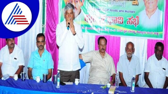 MLA CS Puttaraju Talks About HD Devegowda At Mandya gvd MLA CS Puttaraju Talks About HD Devegowda At Mandya gvd