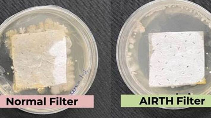 Airborne illness can be reduced by using an innovative, ecological, and revolutionary antimicrobial air filtration system. Airborne illness can be reduced by using an innovative, ecological, and revolutionary antimicrobial air filtration system.