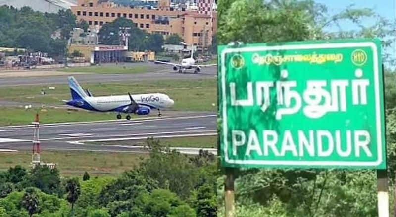 TTV Dhinakaran condemns Tamil Nadu government approval of land acquisition for Parandur Airport KAK