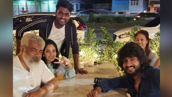 Master Movie actor ciby chandran gets memorable gift from ajith during thunivu shooting Master Movie actor ciby chandran gets memorable gift from ajith during thunivu shooting