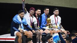 football qatar 2022 Memes carpet bomb Lionel Messi Argentina stars after escaping disaster during World Cup celebration parade snt
