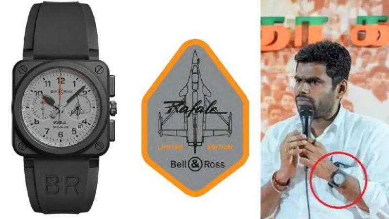 RS Bharti has said that Annamalai is entangled in the Raphael watch issue