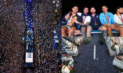 Lionel Messi and Argentina Team Evacuated By Helicopter After Crowds Swarm Team Bus At 3 am video goes viral kvn
