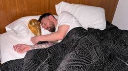 lionel messi drops 2 new pics seen embracing fifa world cup trophy while sleeping ash
