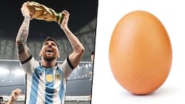 football Argentina Lionel Messi Qatar World Cup 2022 winning photo overtakes 'the egg' to become most liked Instagram picture ever snt