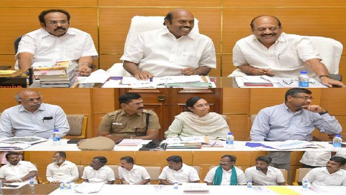 ministers hold talks with farmers who objected to the construction of an airport in parandur ministers hold talks with farmers who objected to the construction of an airport in parandur
