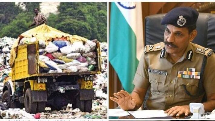 The police department has warned that strict action will be taken if Kerala waste is dumped in Tamil Nadu The police department has warned that strict action will be taken if Kerala waste is dumped in Tamil Nadu