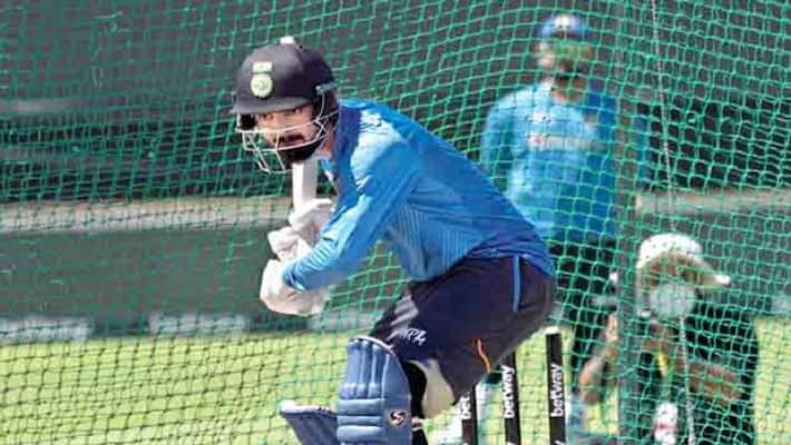 Indian Players doing net practice ahead of dhaka test Indian Players doing net practice ahead of dhaka test