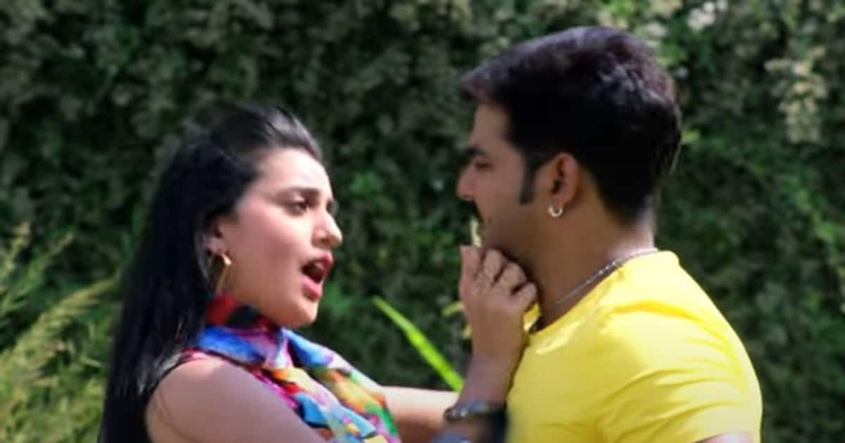 Bhojpuri Sexy Video Akshara Singh Pawan Singhs Bold Rain Song Should Not Be Missed Watch Here