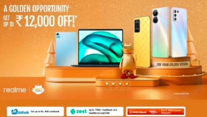Realme Golden Festival Sale: Great offers on smartphones Realme Golden Festival Sale: Great offers on smartphones
