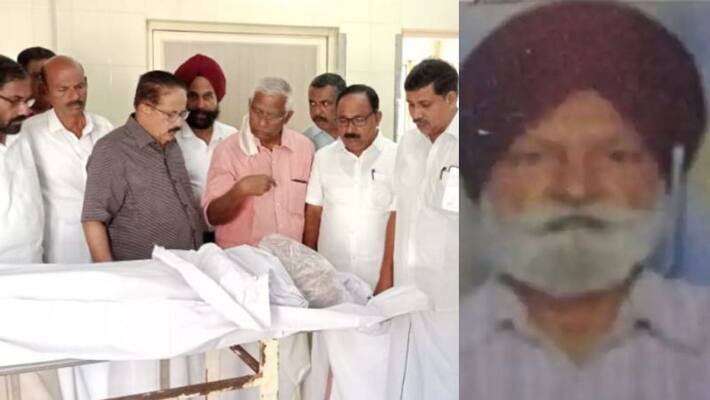 Alappuzha pays tribute to farmers leader santhok singh Alappuzha pays tribute to farmers leader santhok singh