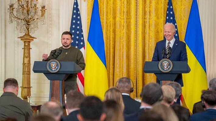 Financial aid to Ukraine is not charity, it is an investment: Zelenskyy tells US Congress - adt Financial aid to Ukraine is not charity, it is an investment: Zelenskyy tells US Congress - adt