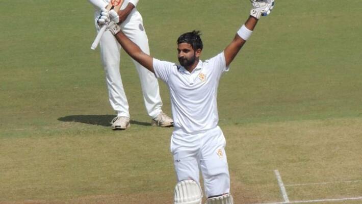 Ranji Trophy Ravikumar Samarth Century Powers Karnataka Driver Seat against Puducherry kvn Ranji Trophy Ravikumar Samarth Century Powers Karnataka Driver Seat against Puducherry kvn