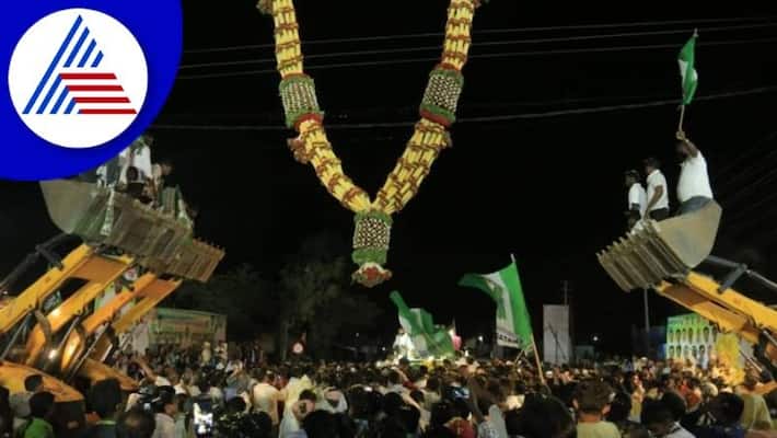 JDS Pancharatna Yatra in Mandya gow JDS Pancharatna Yatra in Mandya gow