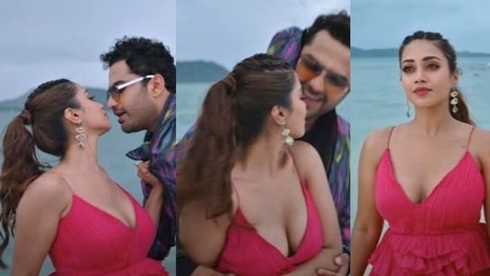 Nivetha pethuraj stunning beauty highlight in dhamki video song Nivetha pethuraj stunning beauty highlight in dhamki video song