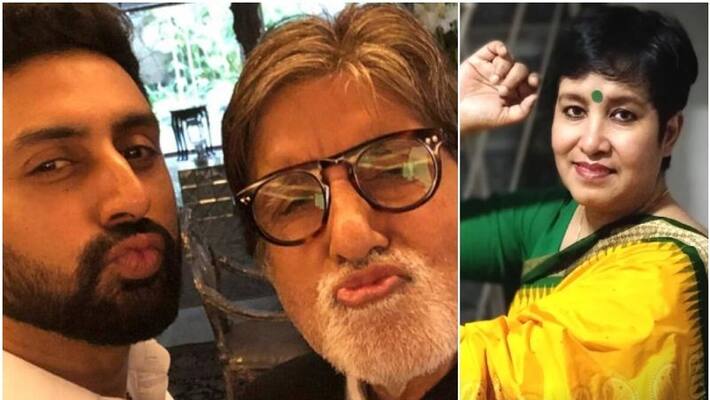 Abhishek Bachchan Epic Reply To Taslima Nasreen's Deleted Tweet sgk Abhishek Bachchan Epic Reply To Taslima Nasreen's Deleted Tweet sgk