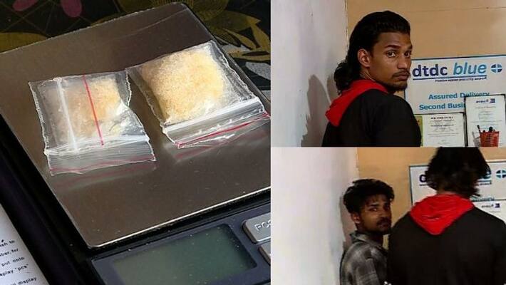 police arrested youth who smuggled MDMA via courier police arrested youth who smuggled MDMA via courier