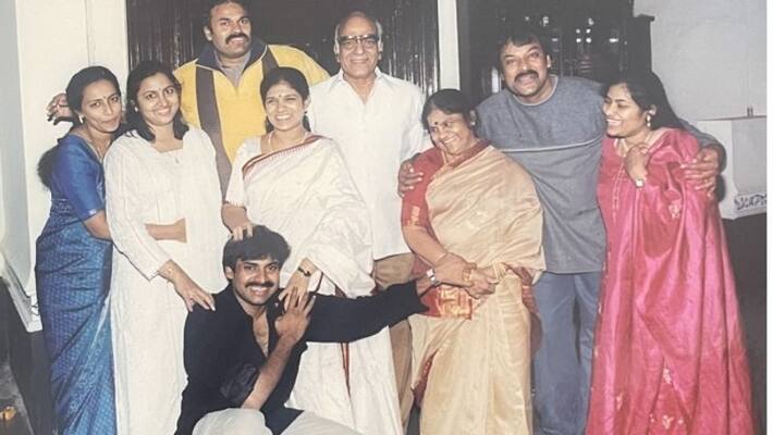 Megastar Chiranjeevi remembers his father on his death anniversary Megastar Chiranjeevi remembers his father on his death anniversary
