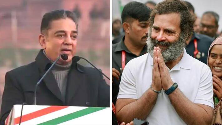 Rahul Nehru great grandson I am Gandhi great grandson said Kamal Haasan Rahul Nehru great grandson I am Gandhi great grandson said Kamal Haasan