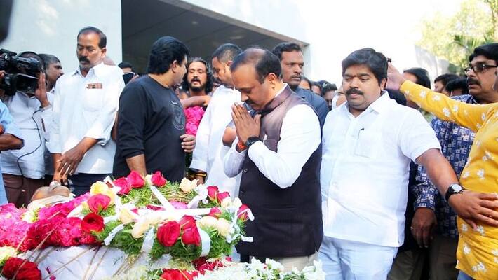 machilipatnam mp balasouri tribute to actor kaikala satyanarayana machilipatnam mp balasouri tribute to actor kaikala satyanarayana