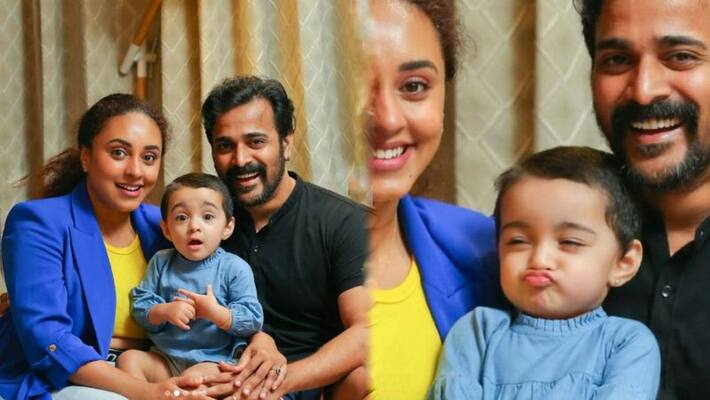 Pearle Maaney and Sreenish with Nila photos Pearle Maaney and Sreenish with Nila photos
