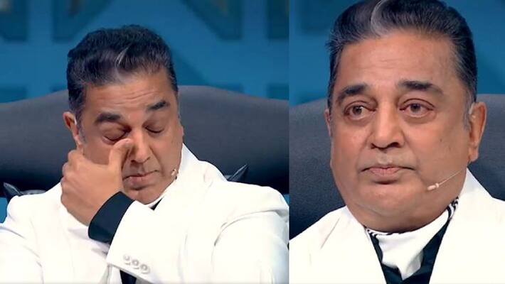 Kamalhaasan cried while speaking about ambedkar in Bigg Boss season 6 Tamil Kamalhaasan cried while speaking about ambedkar in Bigg Boss season 6 Tamil