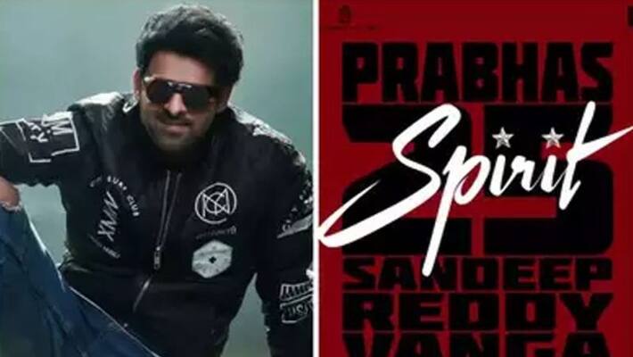 Prabhas Spirit movie in trending for this reason Prabhas Spirit movie in trending for this reason