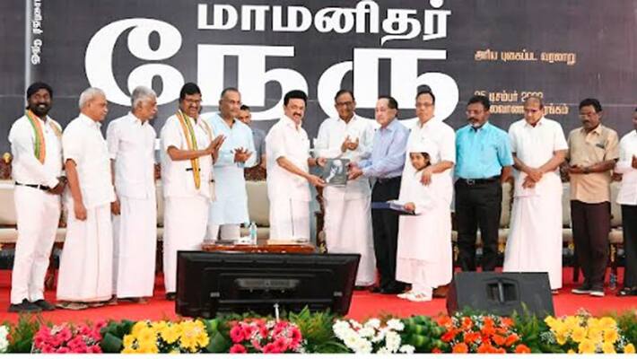Talking about Nehru heirs will only hurt Godse heirs.. CM Stalin Talking about Nehru heirs will only hurt Godse heirs.. CM Stalin