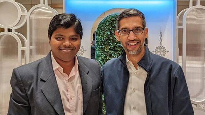 google ceo sundar pichai called and praised Tamil Nadu farmer selvamurali google ceo sundar pichai called and praised Tamil Nadu farmer selvamurali