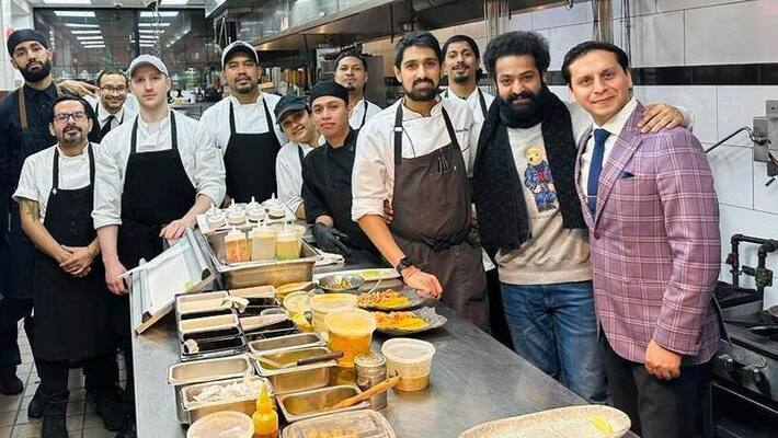 hero ntr enjoys best indian food in new York city shares his experience hero ntr enjoys best indian food in new York city shares his experience