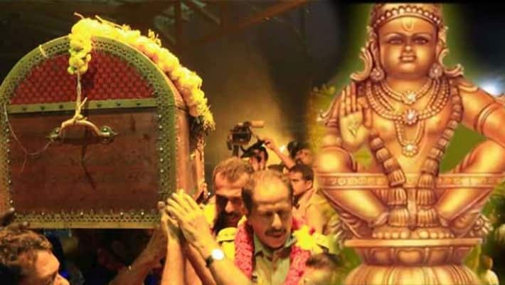 sabarimala mandala pooja thanka anki reached sannidhanam sabarimala mandala pooja thanka anki reached sannidhanam