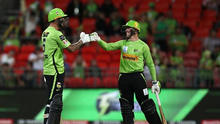 sydney thunder beat brisbane heat by 10 wickets in big bash league match sydney thunder beat brisbane heat by 10 wickets in big bash league match
