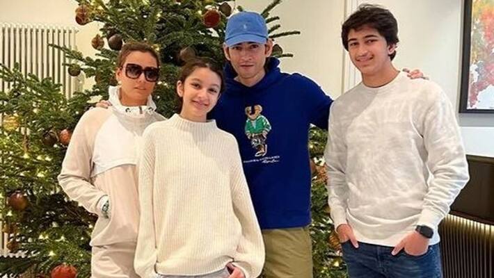 Superstar Mahesh Babu shared a beautiful family photo from their vacation! Superstar Mahesh Babu shared a beautiful family photo from their vacation!