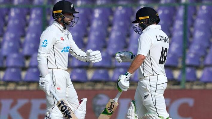 pakistan can not break new zealand opening partnership after bowling 47 overs in second day play of first test pakistan can not break new zealand opening partnership after bowling 47 overs in second day play of first test