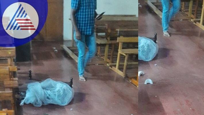 Attack on Periyapatnam Church Damage to Jesus statue furniture mysuru Attack on Periyapatnam Church Damage to Jesus statue furniture mysuru