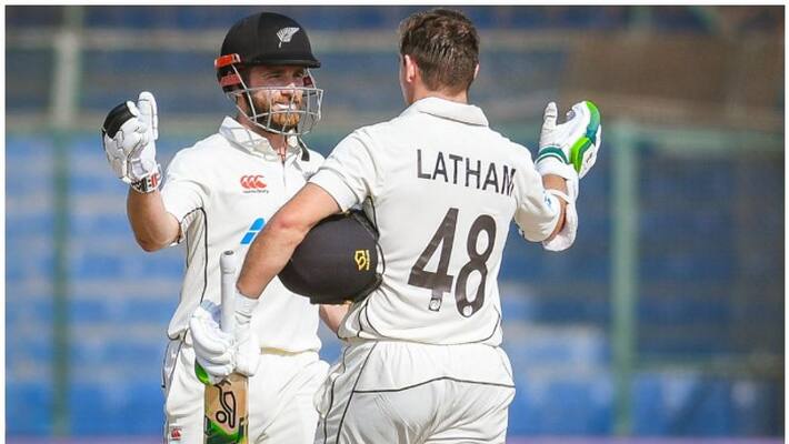 Kane Williamson and Tom Latham Centuries Helps New Zealand To Lead in Karachi Test Kane Williamson and Tom Latham Centuries Helps New Zealand To Lead in Karachi Test