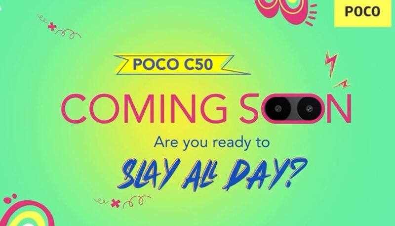 Poco C50 with 5000mAh battery launched in India, price starts at Rs 6,249, check details here