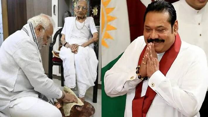 Mahinda Rajapaksa wishes PM Modi's mother a speedy recovery Mahinda Rajapaksa wishes PM Modi's mother a speedy recovery