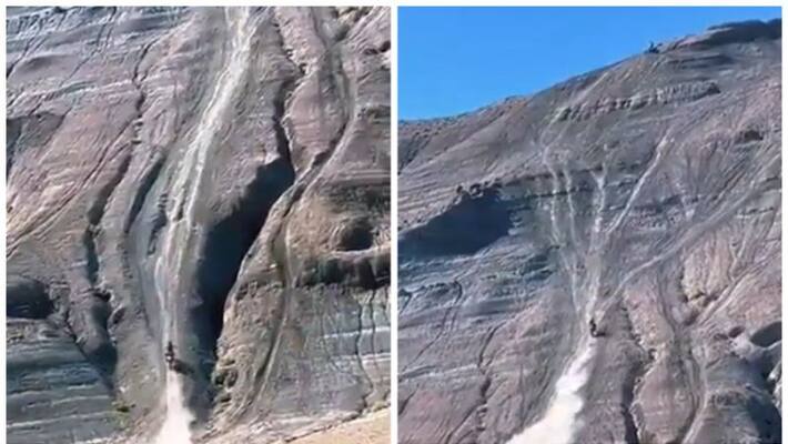 video of bike stunt.. who rode it to steep rocks going viral video of bike stunt.. who rode it to steep rocks going viral