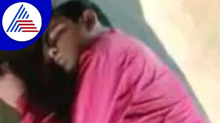 A government teacher was suspended for sleeping drunk before the students came to school at udupi rav A government teacher was suspended for sleeping drunk before the students came to school at udupi rav